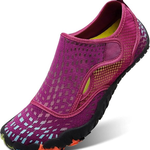 Water Shoes Women Men Aqua Socks Lightweight Non-Slip Beach Swim Surf Yoga - Picture 1 of 8